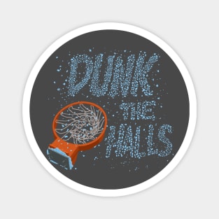 Dunk the halls backboard Magnet